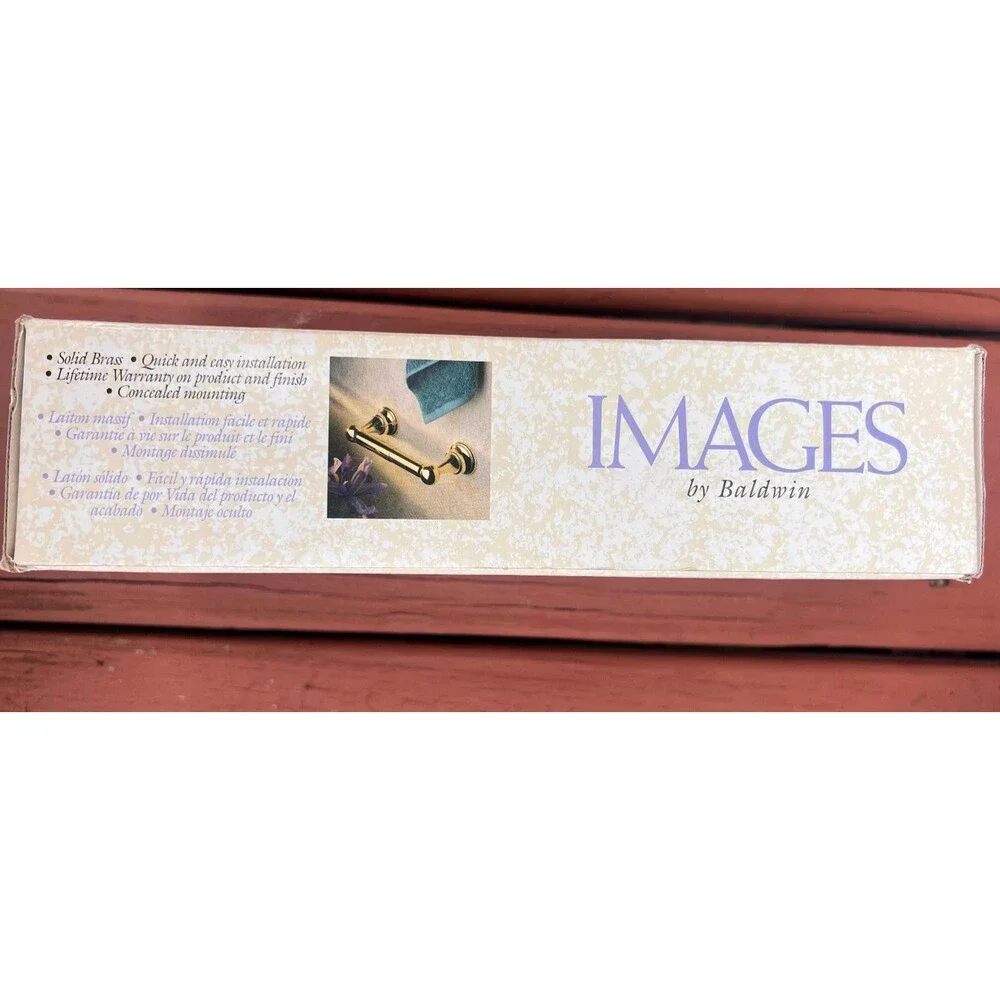 Images by Baldwin Tissue Roll Holder Lifetime Solid Brass Seacrest 3533-030